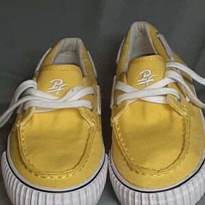 New, Yellow, P.F. Flyer's brand women's shoes size 7 Price-$25